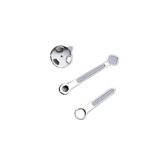 Aiguille NH35 lueur verte pour réparer une montre en argent