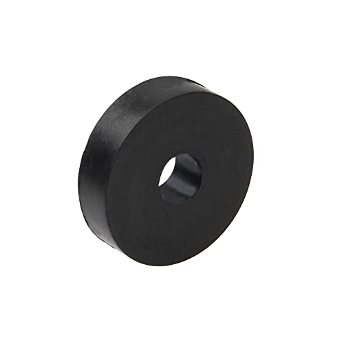Rrina 12Pcs Id 1/4" 5/16" 1/2"Heavy Rubber Isolation Feet Pads Thick Washers Flat Grommets For Mechanical Vibration Damping Pads Anti Vibration #TOP2