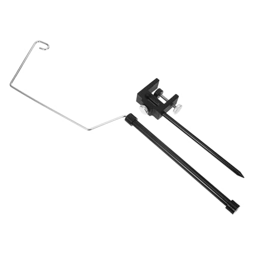 POPETPOP 1Set Outdoor Camping Lamp Bracket Rack Lightweight Stand with Carry Bag for Hiking Compact and Portable Light Pole for Picnics Climbing Fishing and More