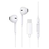 GENTERUN Wired Earphones with 3.5mm in-Ear Interface and Type-c Interface can be with Most Wired Headphones on the Market(Wiredheadphones-White[3.5])