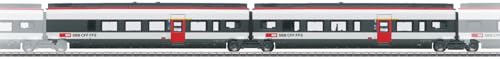 Voitures complémentaires Giruno SBB donnez vie à votre maquette de gare moderne H0