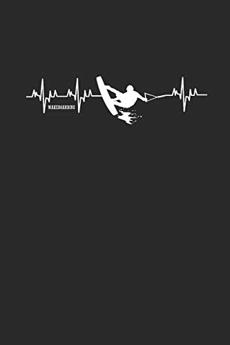 Preisvergleich Produktbild WAKEBOARDING: Notizbuch Wakeboard Notebook Wakeboarding 6x9 Punkteraster