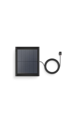 Image of Ring Solar Panel - Compatible with Battery Doorbell (newest model), Ring Battery Doorbell Plus (newest model), Ring Battery Doorbell Pro (newest model), Black