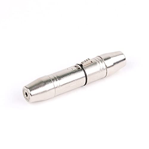 Convertisseur XLR 3 broches vers Jack 3,5 mm D1032M pour micro stéréo - Lot de 20 adaptateurs