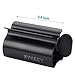 XYKEEY Toothpaste Squeezer Tube Squeezer - Toothpaste Squeezer Roller Tube Squeezer Tool, Rolling Tooth Pastetooth Paste Squeeze Dispenser Tube Wringer, 1 Pack (Matt Black)