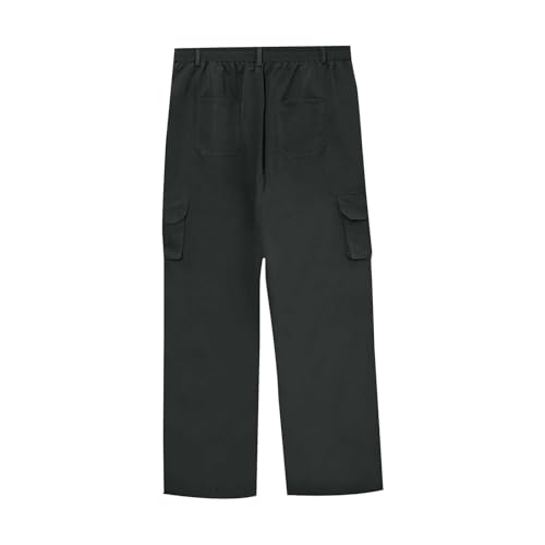 Chinos Pants Men Slim Fit Cargo Pants Stretch Relaxed Fit Jogger Sweatpants Straight Fit Hiking Work Pants w/Pockets 7