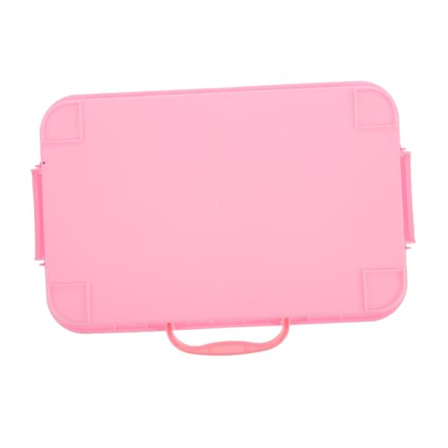 SUPVOX Sandbox with Lid Multifunctional Indoor Outdoor Play Storage Box for Molds Enhancing Imagination Motor Skills for Outdoor Play and Creative Activities