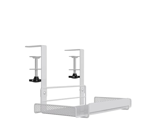 Bandeja Portacables Bajo La Mesa Organizador de cables de escritorio, estante de gestión de cables debajo de la Mesa, bandeja de gestión de cables de ESPESOR AJUSTABLE for escritorio y cocina Para Cab