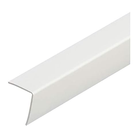 White PVC Corner Guard Edge Protector 1M Cover