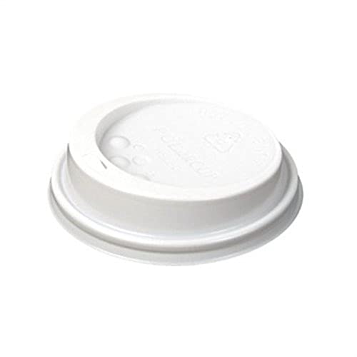 Couvercle Huhtamaki Cl868 blanc anti éclaboussure pour gobelet 8 9 oz