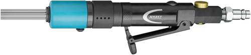 HAZET Mini Nadelentroster 9035M-6, 235,6 mm Länge, druckluftbetrieben, Schonende Reinigung von verschmutzten Teilen, 13 Edelstahl Nadeln, 3000 Schläge/min, 360 Grad Luftauslass