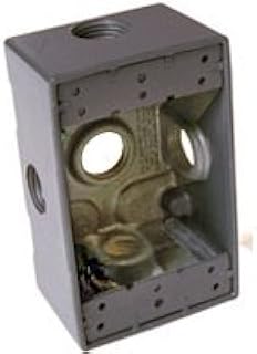 Bell Outdoor 5323-0 Gray Single Gang Weatherproof Box