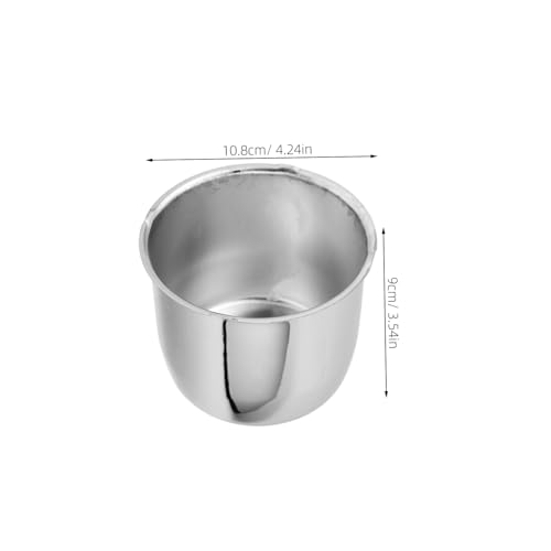 Cache-moyeux de remorque 108 mm Hemobllo (lot de 4) pour roulement