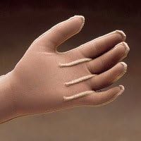 Pre-Sized Compression Gloves Long Large