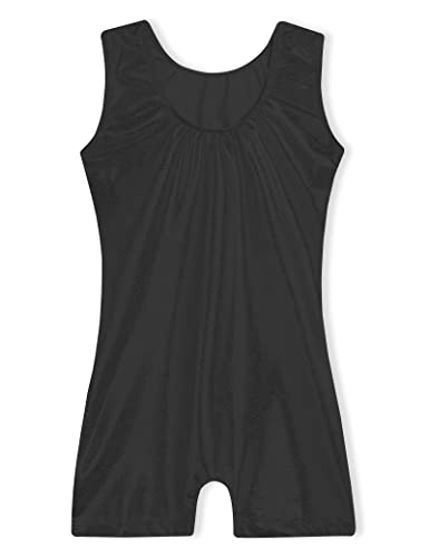 Image of Domusgo Gymnastics Leotards for Girls Sparkly One Piece Biketard Size 1-10Y