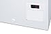 Summit Appliance NOVA22 Flat Top Commercial 7.2 Cu.Ft. Chest Freezer with Sliding Glass Lid, Digital Thermostat, Defrost Drain, Removable Lock, Fan-Cooled Compressor, Novelty Baskets and Casters