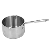 [BATTERIE DE CUISINE POLYVALENTE] Idéal pour chauffer le lait, faire fondre le beurre, le caramel et le chocolat. Idéal également pour réchauffer les soupes et réchauffer les restes.