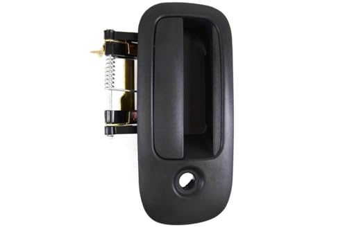 PT Auto Warehouse GM-3906A-MR - Exterior Outside Sliding Door Handle, Textured Black - Passenger Side