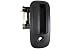 PT Auto Warehouse GM-3906A-MR - Exterior Outside Sliding Door Handle, Textured Black - Passenger Side