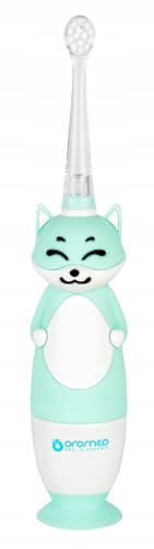 Oromed Schallzahnbürste für Kinder 0-3 Jahre ORO-KIDS BLUE, Zahnbürste mit Weichen Borsten, 16.000 Pulsierende Bewegungen, IPX7, Blau – Bild 5