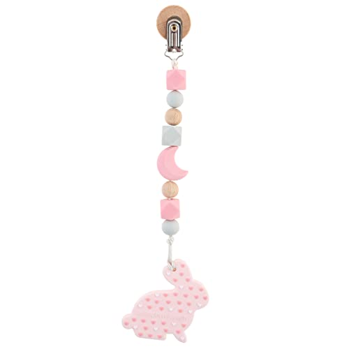 Image of Stephen Joseph Pacifier Clip, Bunny