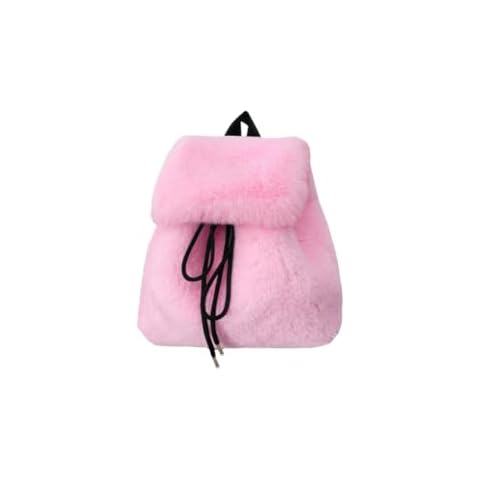 Ulisty Small Faux Rabbit Fur Backpack Cover