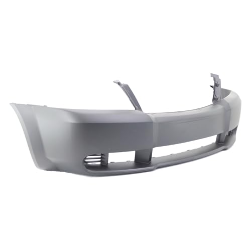Image of FitParts Compatible with Dodge Avenger 2008-2010 Front Bumper Cover | Primed, With Fog Light Holes, Sedan, Ready to Paint, OEM 68004703AA, CH1000919