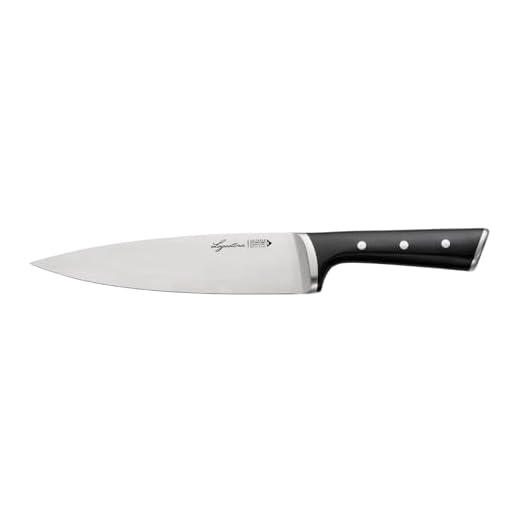 Lagostina Iceforce, Coltello da Chef 20 cm in Accaio Inox con Lama Raffreddata, Coltello da Cucina Ideale per Tritare, Sminuzzare e Affettare Diversi Ingredienti, Resistente alla Corrosione