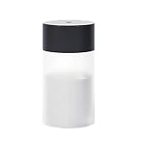 Umidificatore Ambiente 26 0ml USB Umidificatore ad ultrasuoni PORTATO Lampada Mini olio essenziale diffusore auto purificatore Aroma anioni Mist Maker con la luce romantica Umidificatore ( Size : Noir