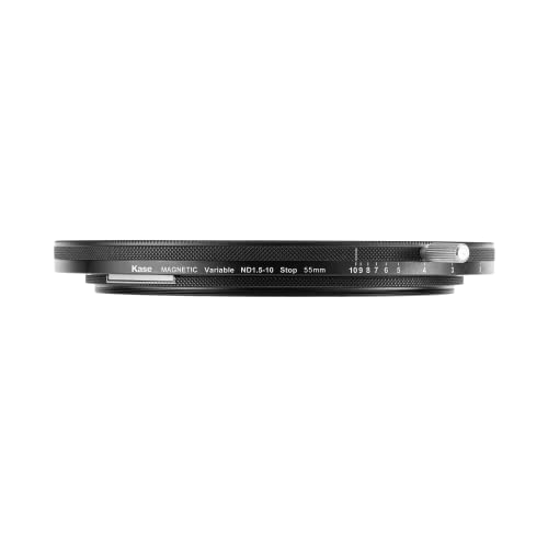Filtro ND Variable 55mm Kase Wolverine magnético de vidrio templado antirotación de 1.5 a 10 pasos