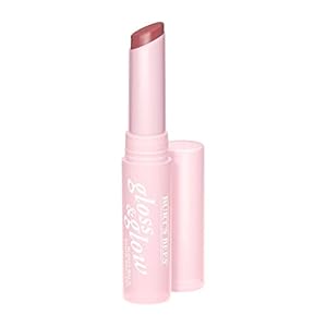 Burt’s Bees Gloss and Glow Glossy Tinted Lip Balm, 100% Natural Origin with Mango Butter for Glossy Finish, Pack of 1 – Chai Time (Pink)