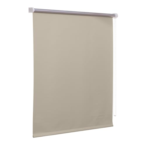 Thermorollo Verdunkelungsrollo inklusive Montagematerial (Taupe, 100 x 220 cm)