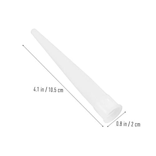 FRCOLOR 20 Peças De Calafetar Tubo Flexível Ponta De Tubo Selante De Cabeça De Tubo Estender Tinta D