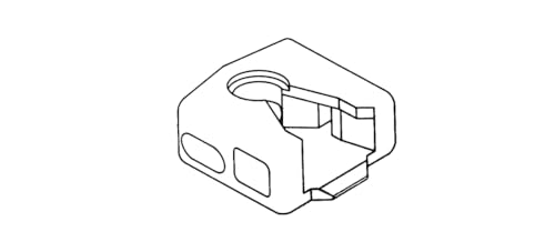 Brixwell 62-512 Locking Terminal Housing 9/16in Diameter Hole hwp810