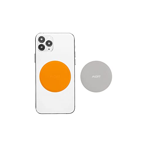 MOFT O スマホスタンド グリップ MagSafe対応 iPhone 12/13/14シリーズ対応マグネットシール付き【磁力強化版】 (Yellow)