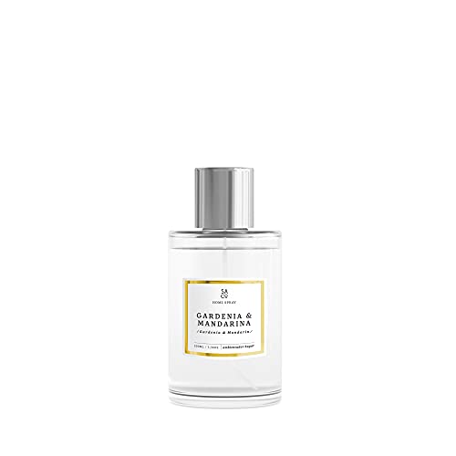 SEAL AROMAS - Home Spray Premium [Gardenia y Mandarina] 100ml | Difusor Ambientador Hogar Fragancia Elegante para tu Casa