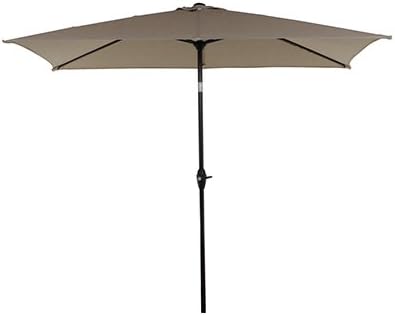 820.067.000 Corsica Tan Umbrella, 9 by 7'
