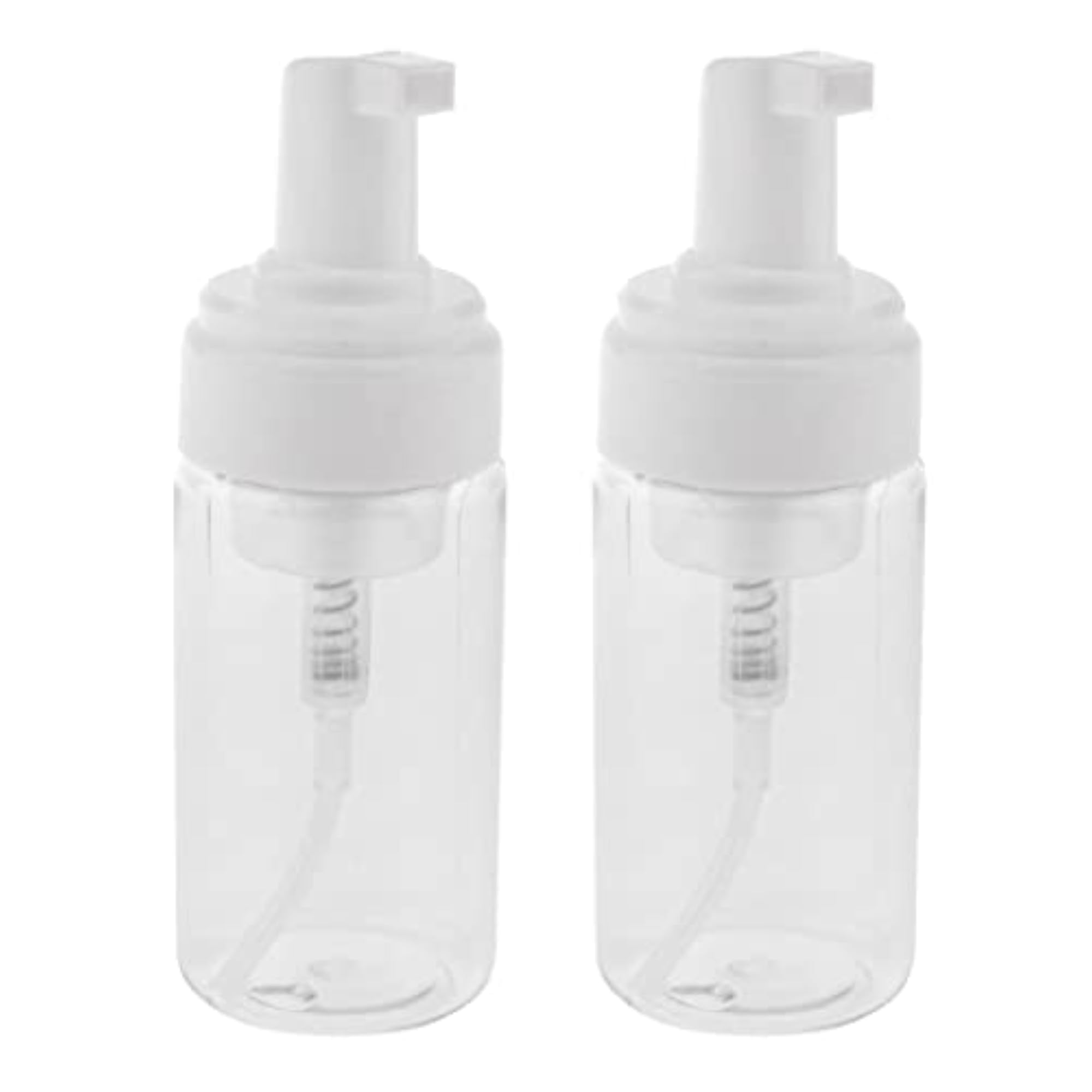 100ml Clear Refillable Liquid Pump Bottle Dispenser