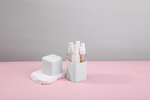 Travel Size Toiletry Bottles Set, TSA Approved, 1.69 oz, Leak-Proof, BPA-Free Plastic, 4-Pack, (GREY)2