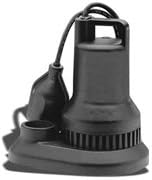 Wayne Blue Angel Pumps Pro Series BWSF25 1/4 HP Vertical Float Switch Thermoplastic Sump Pump