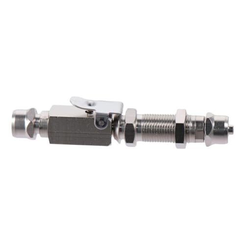 Image of Dental Connector Stainless Steel Teeth Cleaning Machine Connector,Stainless Steel Dental Air Water Quick Connector Coupler,Anti-backflow Connector