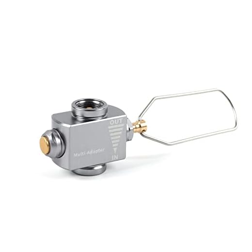 Fuel Canister Refill Adapter