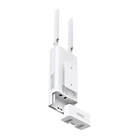 TP-Link Archer MR402-Outdoor 4G LTE WLAN Router, 4G bis zu 150 Mbps mit SIM Karte, WLAN bis zu 1200 Mbps, IP65 wetterfest, Plug & Play, Mast-/Wand-/Fenstermontage, bis zu 64 Geräte – Ansicht 3
