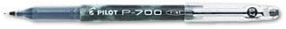 Pilot Precise Gel Rollerball Pen - Fine Pen Point Type - 0.7 Mm Pen Point Size - Black Ink - Black Barrel - 12 / Dozen