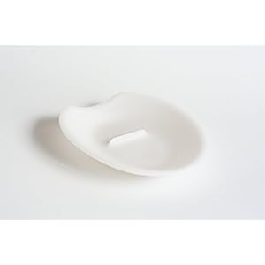 Crack’em Egg Cracker & Spoon Rest (Creamy White) – Perfectly Cracks Eggs & Contains Messes – Easy to Use & Clean – Great for Kids – Prevents Broken Yolks