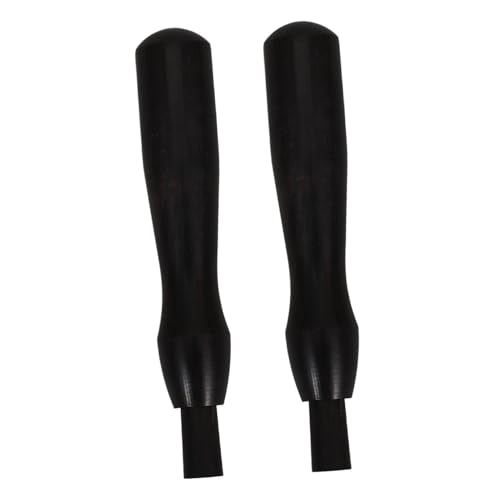 OSALADI 2 Pcs Ergonomic Wooden Felting Needle Handles Felting Needle Pen Sandalwood Punch Needle Holder for Needle Felting Wool Craft and Projects
