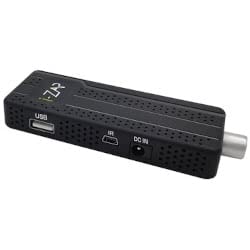 I-ZAP Decoder Digitale Terreste DVB-T2 HEVC MPEG-4 HD Stick HDMI colore Nero - iZAP T405