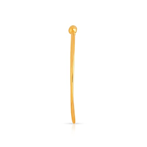 Image of Malabar Gold & Diamonds 22k (916) BIS hallmark Yellow Gold Bangle for Women, Oval Bangle