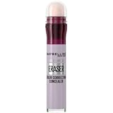 Maybelline New York Eraser Eye, Colour Correcting Concealer, Neutralizes Yellow Tones, for a Natural Soft-Focus Finish, Dermatologist Tested & Suitable for Sensitive Skin, (152, Purple)