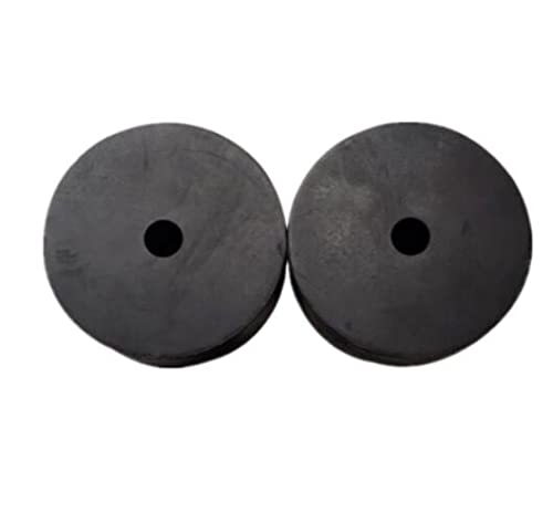 Distanziatori for rondelle piatte 10 pezzi 6mm/8mm/10mm Rondelle for cuscinetti in gomma Guarnizioni in plastica Distanziatore for piedi tondi 20mm-35mm OD 8mm-15mm Spessore (Diametro interno: 10mm x